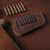 Allen Company New Castle Leather Buttstock Cartridge Carrier, Brown
