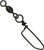 Billfisher R10CGB Coast Lock Snap Fishing Swivels