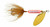 Yakima Bait Wordens Original Rooster Tail InLine Spinner 1/16 Oz Crawfish 206-CF