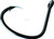 Eagle Claw Trokar Lancet Offset Circle Hook #6/0 Black Chrome 9/Pk TK3-6/0