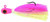Sea Strike SSCJ6-EC Bugeye Jig, 6 oz, Electric Chicken