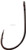 Owner AKI Bait Hook w/Cutting Point #3/0 Straight Eye Black Chrome 5/Pk 5170-131