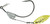 Owner Flashy Swimmer - Gold Willow Leaf, 3/0-3/16 oz. 5164G-033