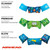Airhead Water Otter Classic Life Jacket, Flotation Devices for Kids, Monster