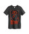 Amplified David Bowie Aladdin Sane Mens T-Shirt Charcoal