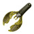 Yum Craw Chunk Green Pumpkin 3 1/4 in
