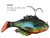 Catch Co 10,000 Fish Head Hunter 3.25" Soft Swimbait (Sweet and Sour Sunfish)