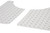 Dee Zee DZ1808TB Texture Black-Tread Universal Mud Flaps