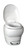 Aqua-Magic Bravura RV Toilet with Hand Sprayer / High Profile / White - Thetford