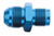 Aeroquip FCM2243 Blue Anodized Aluminum AN Flare to Metric Adapter
