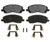 Raybestos PGD866AC Professional Grade Ceramic Disc Brake Pad Set