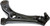 Dorman 527-017 Front Driver Side Lower Suspension Control Arm and Ball Joint