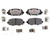 Raybestos Element3 EHT™ Replacement Rear Brake Pad Set for 2015-2017 Chrysler