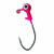 Eagle Claw WBHPV14-13 Pro V 1/4 oz Pink FW Jig Fishing Lure 10 Pk