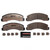 Power Stop Front Z36-2087 Carbon-Fiber Ceramic Brake Pads Truck and Tow Z36