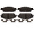 Raybestos MGD1707CH Reliant Brake Pad Set, 1 Pack
