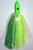 Blue Water Candy Bullet Jig 9" 3 1/4 Oz Green/Chartreuse Skirt/Orange Head 55012