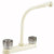 Dura Faucet DF-PK210S-BQ Hi-Rise RV Kitchen Faucet with Smoked Acrylic Knobs ...