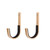 Stronghold Steel Hooks Brass Color, 2 PER Pack