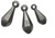 Water Gremlin Company PBA-5 Bank Sinker 5 Size 3/Bag