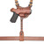 Aker Leather Products 105 Tie Down Holster, Tan, Left/Right