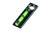 Hi Viz Flame Fiber Optic Shotgun Sight 0.30H x 3.85W x 6.55L Green FL2005-G