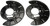 Dorman 947-056 Rear Brake Dust Shield Compatible with Select Ford Models, 1 pair
