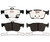 Raybestos Element3 EHT™ Replacement Rear Brake Pad Set for 18-’19 Honda...