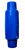 Dock Edge + Torpedo Pipe Bumper, 18", PVC - Royal Blue
