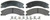 Raybestos PGD1411C Professional Grade Ceramic Disc Brake Pad Set
