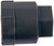 Dorman 611-606: Gray Wheel Nut Cover M24-2.0, Hex 19mm