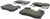 Centric 104.14030 PosiQuiet Semi Met Pads