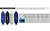 Dock Edge Twin Eye Dolphin Smooth Boat Fender (8.5 X 27-Inch, Royal Blue)