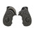 Pachmayr G-10 Tactical Pistol Grips Ruger SP101, Checkered, Gray/Black 61221