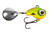 Lunkerhunt BEJ203 Big Eye Tail Spin Jig, 3/8 Oz - Firetiger Glow