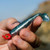 DOA CAL 3 1/2" Shad Tail 12 per pk Pearl Chartreus