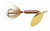 Yakima Bait Wordens Original Rooster Tail In Line Spinner 1/24 Oz Brown 204-BR