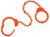Peerless Handcuff Company 755B Oversize Leg Iron, Orange
