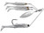 LIVE TARGET Fishing Tackle Lures Ball Medium Pearl White-Silver