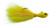 Spro Bucktail Jig-Pack of 1, Yellow, 4-Ounce