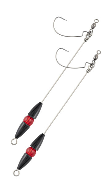 Matzuo America Tokyo Rig 1/4oz 1/0 Black Nickel 2pk