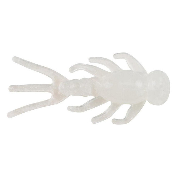 Berkley PowerBait Mayfly Fishing Soft Bait, Glow White