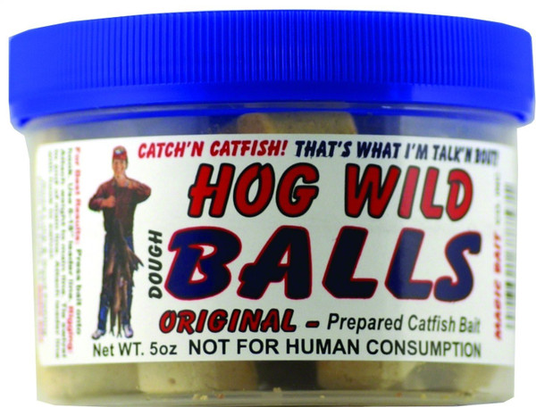 Magic Bait Hog Wild Dough Ball, 5-Ounce, Blue