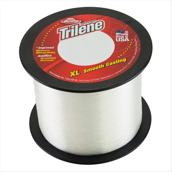 Berkley Trilene® XL®, Clear, 8lb | 3.6kg, 3000yd | 2743m Monofilament Fishing Line, Suitable for Freshwater Environments