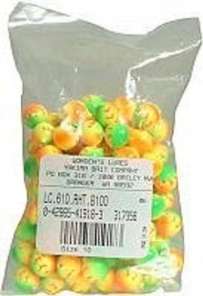 Yakima Lil Corky Fishing Bait, Orange/Yellow, 10
