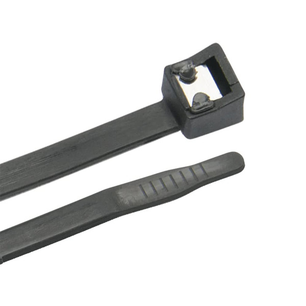 Ancor 199322 Cable Tie, Self-Cutting, Heavy-Duty, 17", Black, 10pc