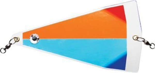 Yakima Bait Big ALS Medium (8") Fish Flash- Org/Pearl
