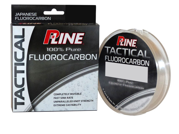 P-Line Tactical Premium Flurorcarbon 200 yd Filler Spool, 8 lb, Clear (750182961)