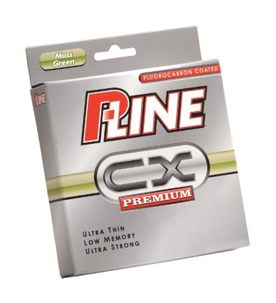 P-Line CX Premium Moss Green Fishing Line 260-300 Yard (Filler Spool)- 10LB