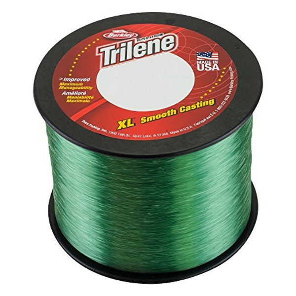 Berkley Trilene® XL®, Low-Vis Green, 14lb | 6.3kg, 3000yd | 2743m Monofilament Fishing Line, Suitable for Freshwater Environments